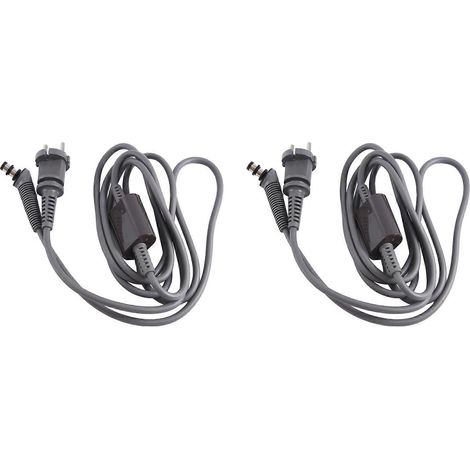 Packung mit 2 Ersatz-Netzkabeln für Airwrap HS01 HS05 Lockenstab (EU-Stecker). (1/5)