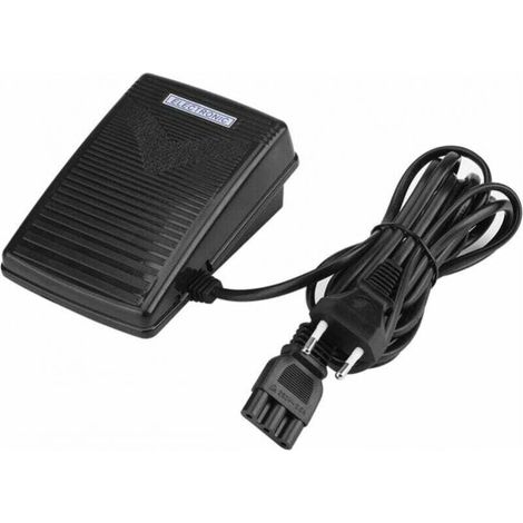 Pedale per macchina da cucire, pedale con cavo per cucito domestico, compatibile con Singer, JUKI, Husqvarna Viking, Elna, ecc. -Crezuo