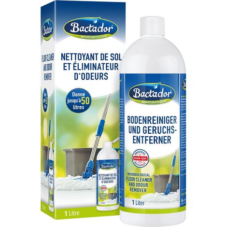 Détergent Aspirateur Laveur 1L - Produit Aspirateur Laveur - Nettoyant Enzymatique - Produit robot - Nettoyant sol non moussant microbiologique
