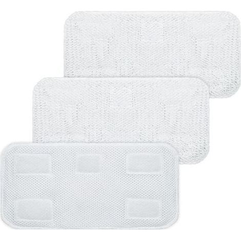 Lntyq Tapis de remplacement pour tête de balai à vapeur Sienna Luna pour SSM-3006 Lot de 3 tampons en microfibre (1/5)