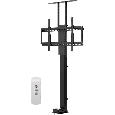Support TV Motorisé pour Écran 32-70 pouces/81,3-178 cm, Fixation TV Verticale Réglable, Accroche Téléviseur Capacité de Charge de 54 kg, avec Télécommande, Max. VESA 600x400 mm, Maison Bureau (1/5)