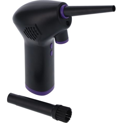 Aspirateur à air comprimé sans fil avec batterie 36000 tr/min, charge rapide USB-C, nettoyeur de poussière pour ordinateur (6000 mAh) (1/5)