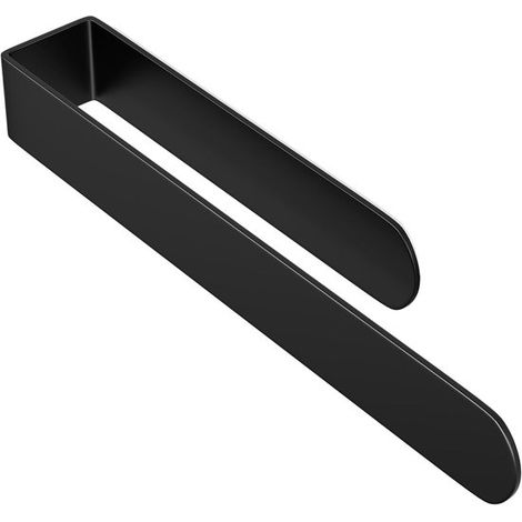 Porte-serviettes de salle de bain - Acier inoxydable - Porte-serviettes auto-adhésif - Étagère de rangement moderne pour salle de bain - 37 cm (1/5)