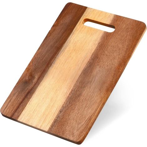 Tabla de cortar excellent houseware madera 30x20 cm