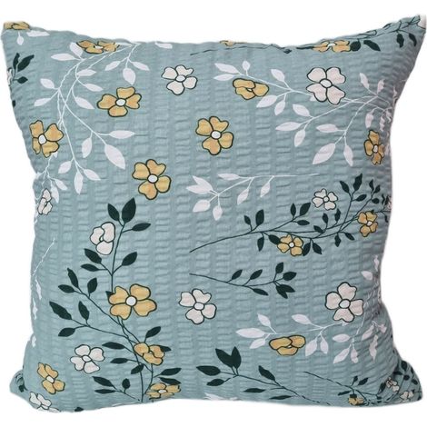 Funda de almohada de corteza de 70x80 cm, pradera de plantas de salvia (1/2)