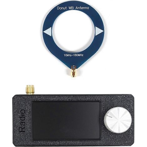 SI4732 Mini-Schleifenantenne, 10–180 MHz, SMA-Schnittstelle, Taschenradioformat (1/5)
