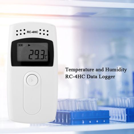 Enregistreur de données de température et d'humidité RC-4HC Mini enregistreur réutilisable USB avec capteur externe (1/5)