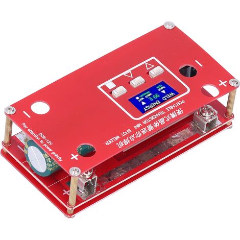 Machine à souder par points portable pour batteries 18650 et véhicules 12V avec écran LCD et stylo transistor (1/5)