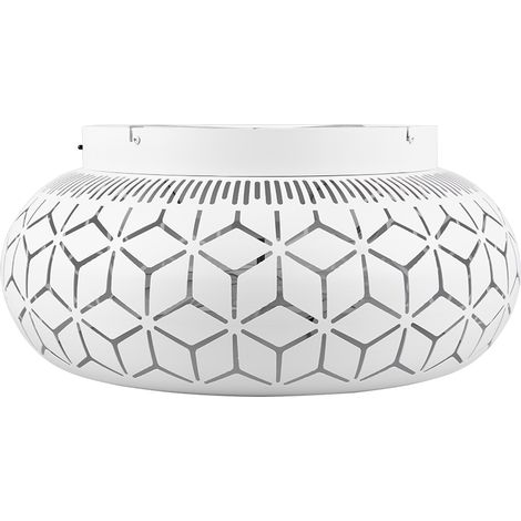 Plafonnier bidar 3xe27 blanc mat 50cm ip20 - trio (1/5)