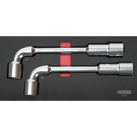 KS Tools - Module de clés à pipe débouchées - 6 pans, 2 pièces - 713.2012