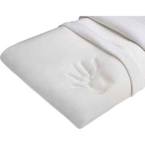 Guanciale 42x72x11 cm in Memory Foam Bianco (1/2)