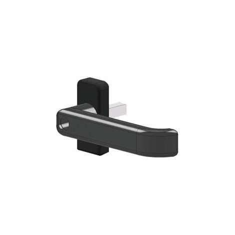 MEZZA MANIGLIA PER SERRAMENTI IN NYLON SERIE 5200- - mm.110 - 5 pezzi SECUREMME