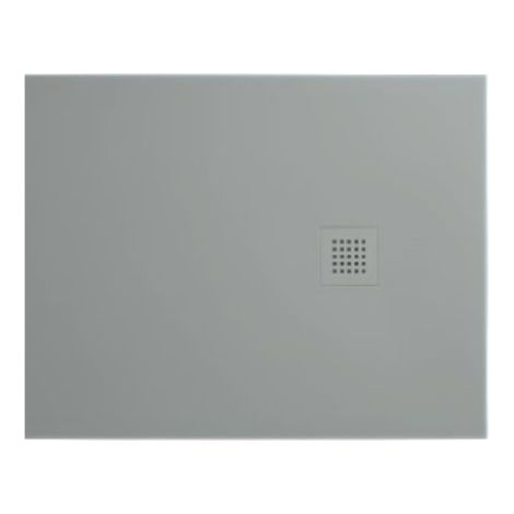 Piatto doccia 80x100 h.3 in ceramica cemento opaco Ceramic.30 di (1/4)
