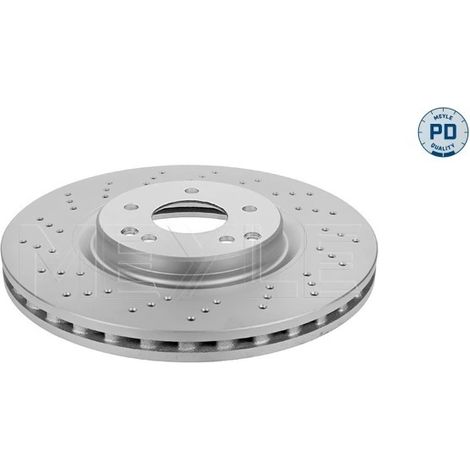 Lot de 2 Disques de frein Meyle 083 521 0006/PD MERCEDES-BENZ 203 421 13 12