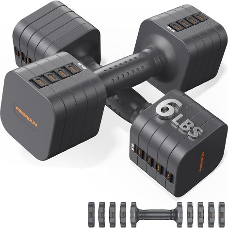 Kit Haltères Musculation Reglable, 2 x 4,5 kg I 2 x 2,7 kg (1/5)