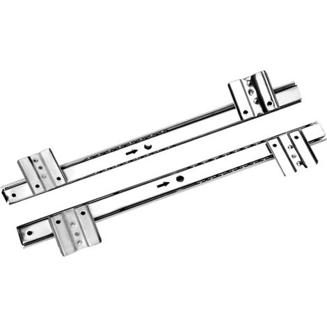 Rail de guidage pour tiroir bureau Sbcc, plateau coulissant clavier, (1/5)