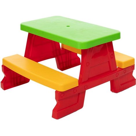 Kadax Mobilio da giardino per bambini rosso durevole