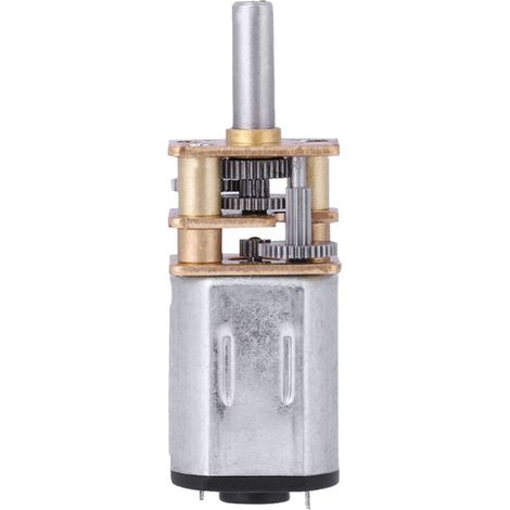 N20 Gleichstrommotor mit Metallgetriebe – 3 V/6 V/12 V, Drehzahl 50–2000 U/min (1/5)