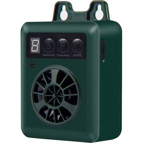 New Mini Ultrasonic Dog Trainer Bark Stop Adjustable Sensitivity and Frequency (1/5)