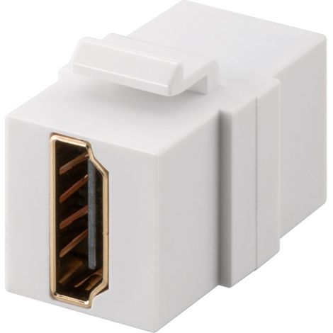 Modulo Keystone con doppia presa HDMI™, 4K @ 60 Hz, presa HDMI™ A  presa HDMI™ A.