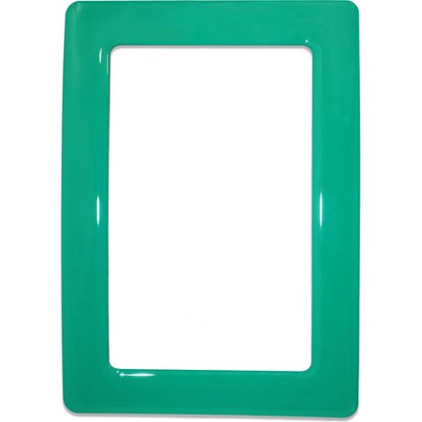 Magnetischer, selbstklebender Rahmen, Größe 13,0 x 8,1 cm – grün (1/5)