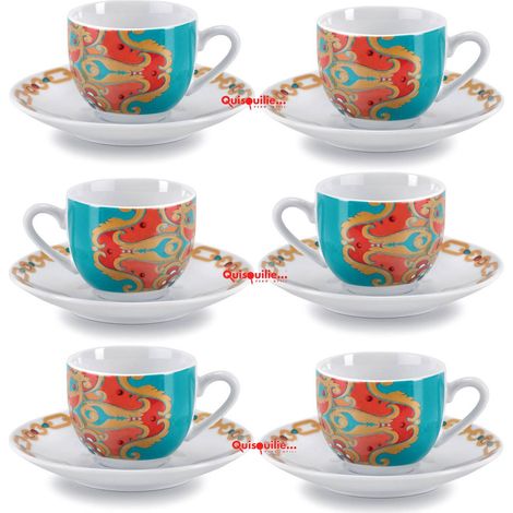 Fade set caffè Saba porcellana fine 100 ml