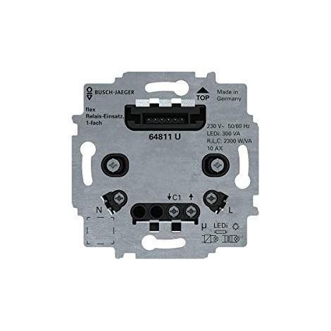 BUSCH-JAEGER 64811 U RELAIS-EINSATZ, 1-FACH, FREE@HOME FLEX (2CKA006800A3041)