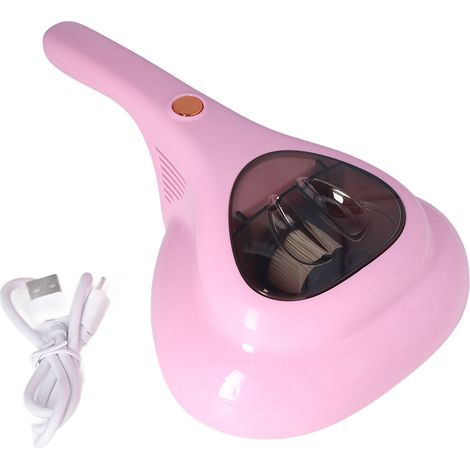 Aspirateur à main sans fil 10 Kpa pour canapés et tapis, puissant, rose, nettoyage de tissus et moquettes