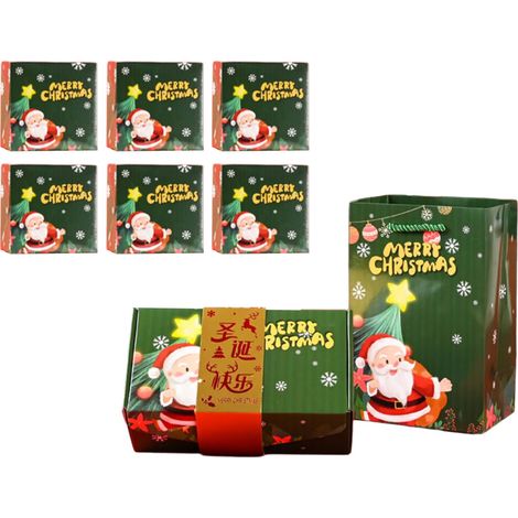 Scatola di carta riutilizzabile per decorazioni natalizie - 6H
