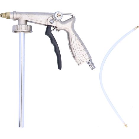 Pistolet à peinture réglable en alliage d'aluminium, filetage mâle G1/4, aérographe (1/5)