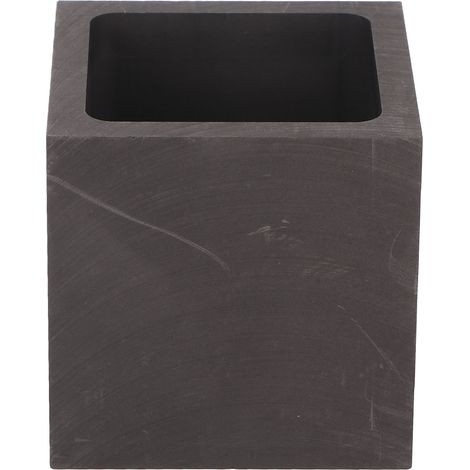 Moule carré en graphite, résistant à la chaleur et économe en énergie, utilisé pour couler des lingots de graphite de 1000 grammes d'or ou de 540 grammes d'argent. (1/5)