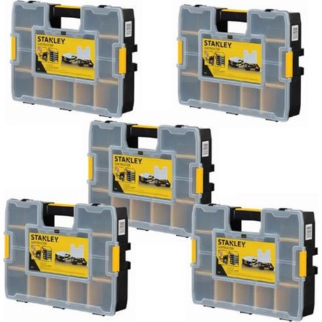 Stanley 1-94-745 Sortmaster Organiser Five Pack Connectable STA194745 x5