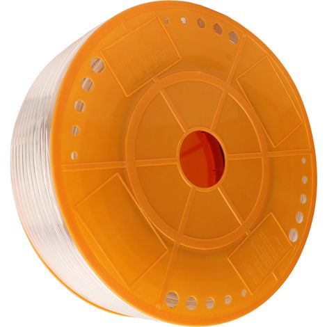 100 m transparenter PU-Druckluftschlauch, 10 mm Außendurchmesser, 6,5 mm Innendurchmesser, Polyurethanschlauch für Luftkompressoren, flexible Schlauchtrommel (1/5)