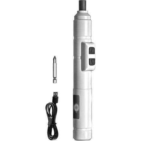 Tournevis multifonctionnel 250 tr/min avec embouts métalliques, kit d'outils de réparation pour téléphones portables, ordinateurs et appareils électroménagers. (1/5)