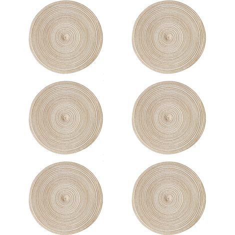 Placemat - Anti-dérapant - Protection Table - Pour Bols Casseroles - Lot De 6 (1/5)