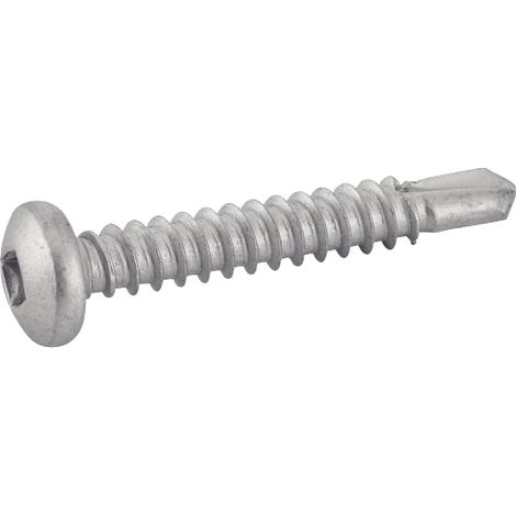 Vis autoperceuses tête cylindrique carrée - AISI 410 4,2x16 mm - Boîte de 200 (1/3)