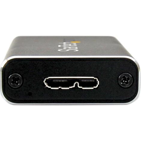 StarTech.com SM21BMU31C3 Boîtier de disques de stockage Enceinte ssd Noir, Argent (1/3)
