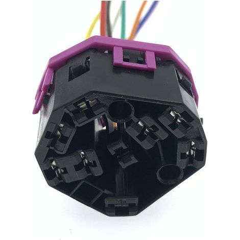 4A0971975 Applicable aux Golf 4 et Bora - Connecteur de contacteur d'allumage DJ7084Y-6.3-21 -- Connecteur simple