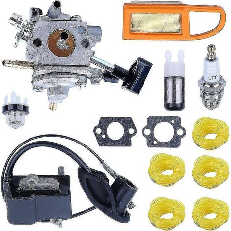 Bobine d'allumage et filtre à air F26 compatibles avec les outils de jardin Stihl BR500, BR550, BR600 et Zama C1q-S183 (1/5)