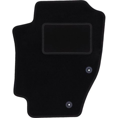Alfombrilla de conductor negra para: Peugeot 307CC cabrio (2003-2008)