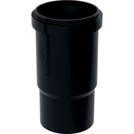 Toma de compensación PEHD 250 con doble anillo, color negro (alcantarillado de HDPE) (1/2)