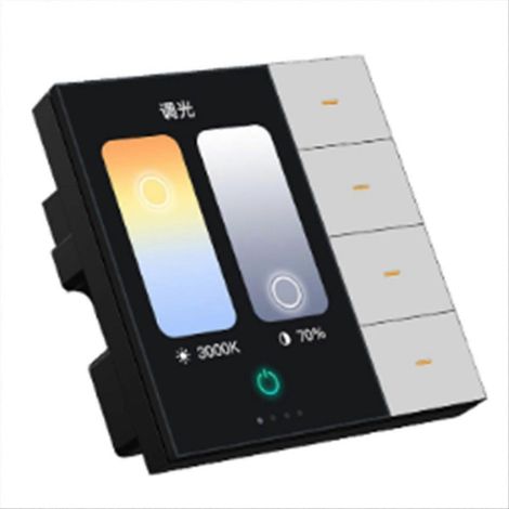 Tuya Smart Zentralbedienfeld, ZigBee Wandschalter, F3-Pro Drahtloses Hausautomations- und Lichtsteuerungssystem (1/5)