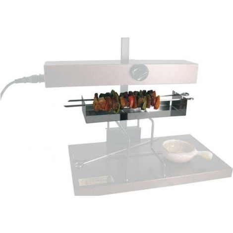 Option brochettes pour appareil à raclette demi fromage (1/2)