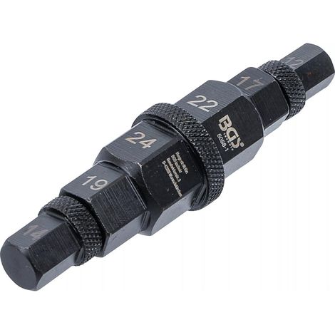 Douille speciale moto pour axe/essieu de roue, 12 - 24 mm