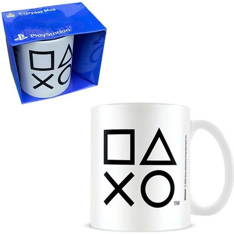 Tasse - Playstation - 30 cl - Weiß - Zylindrisch - Spülmaschinenfest