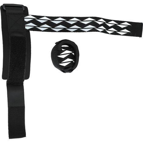 Ceinture correctrice de posture avec support en plastique vert pour dos, idéale pour corriger la posture assise à la maison, couleur noire. (1/5)