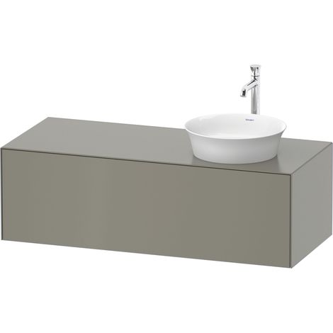 Duravit White Tulip, meuble sous-lavabo mural, largeur 1300 x (1/2)