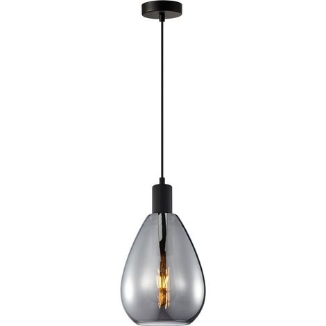 Hängeleuchte ZULO 1 E27 Schwarz ITALUX PND-27812-BK-SG (1/2)