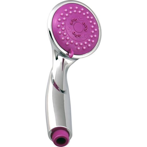 Doccetta 3 getti fucsia cromo - Serie Hippy (1/3)