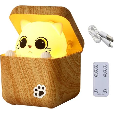 Veilleuse Mignonne 3 Modes à Intensité Variable Rechargeable (1/5)